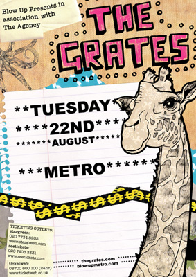 The Grates live at the Blow Up Metro Club London