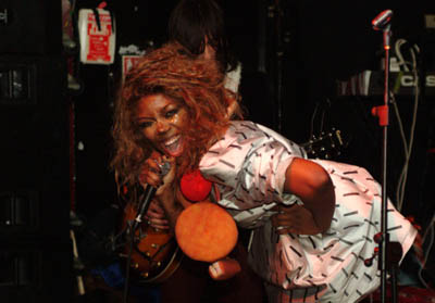 Ebony Bones live at the Blow Up Metro Club London