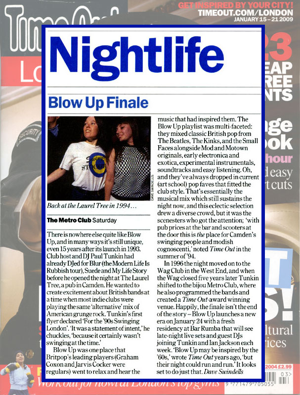 Time Out: Nightlife - The Final Countdown